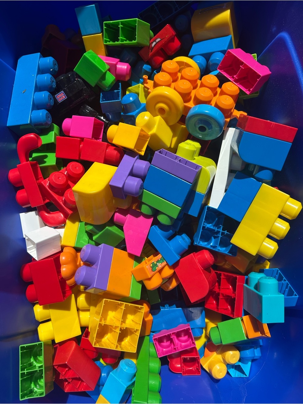 Large set of mega blocks